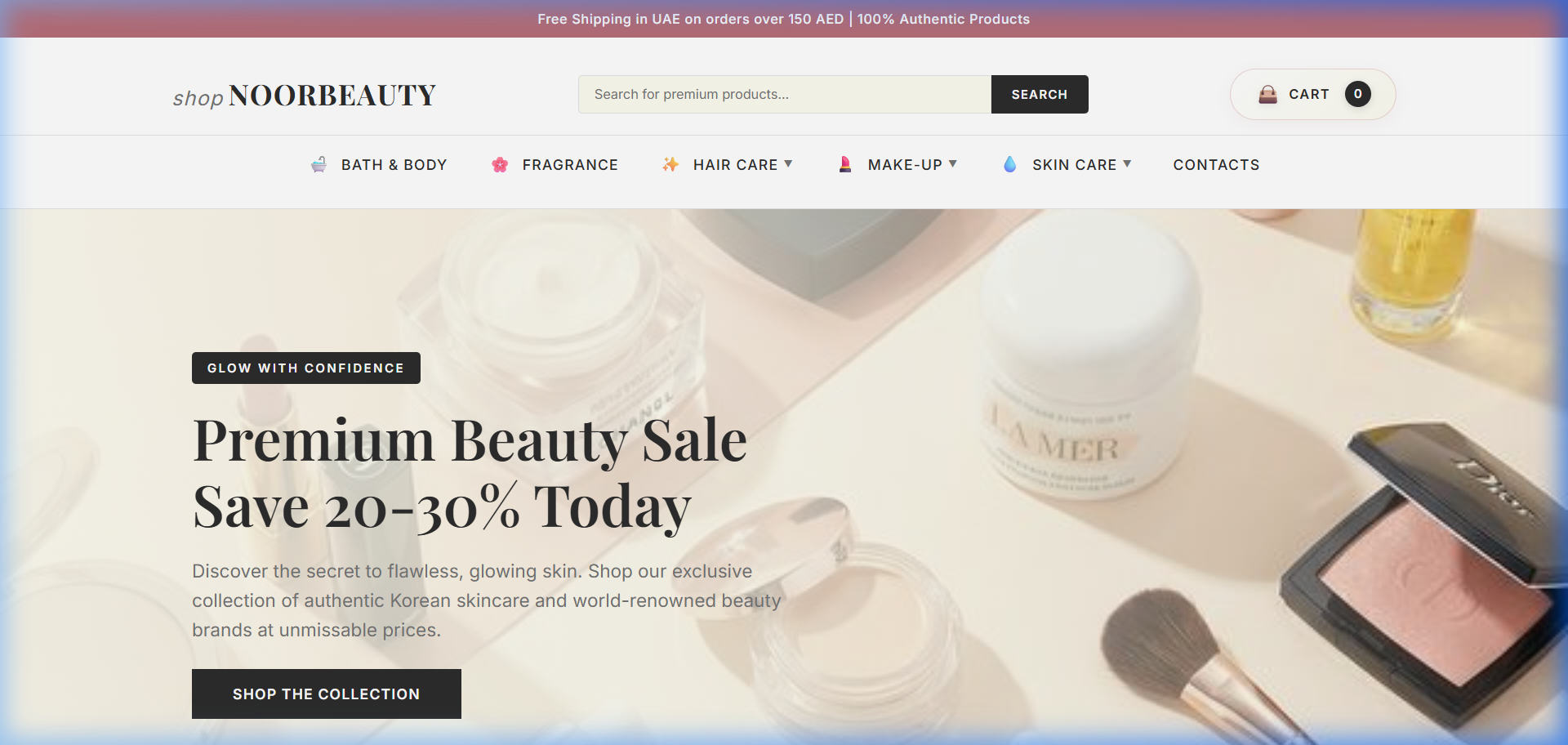 NoorBeauty — Cosmetics Store